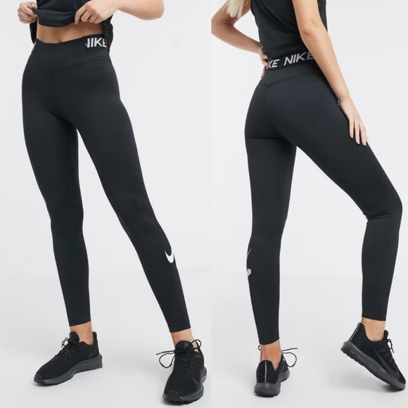 Nike Pants - Nike "Training Icon Clash" Tight Legging Black | Women's Size XS